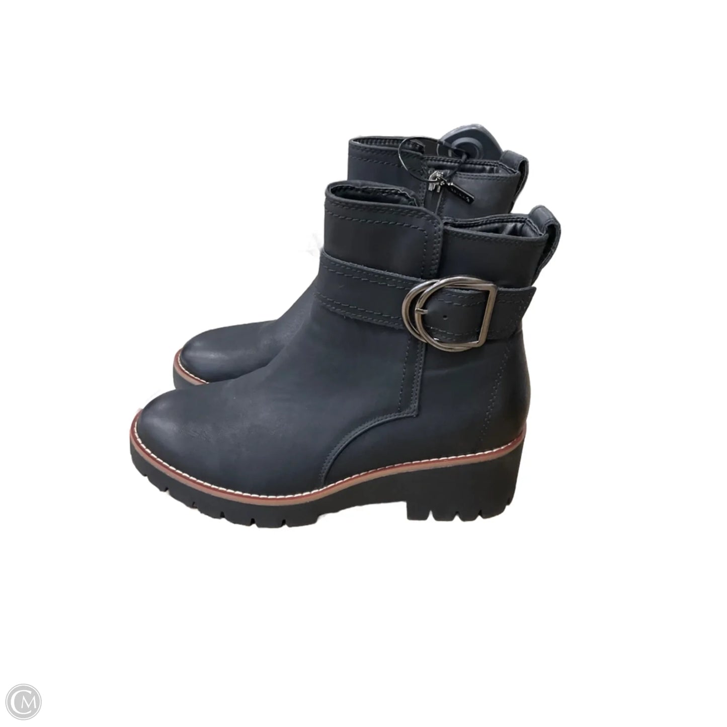 Boots Ankle Heels By Blondo In Black, Size: 9