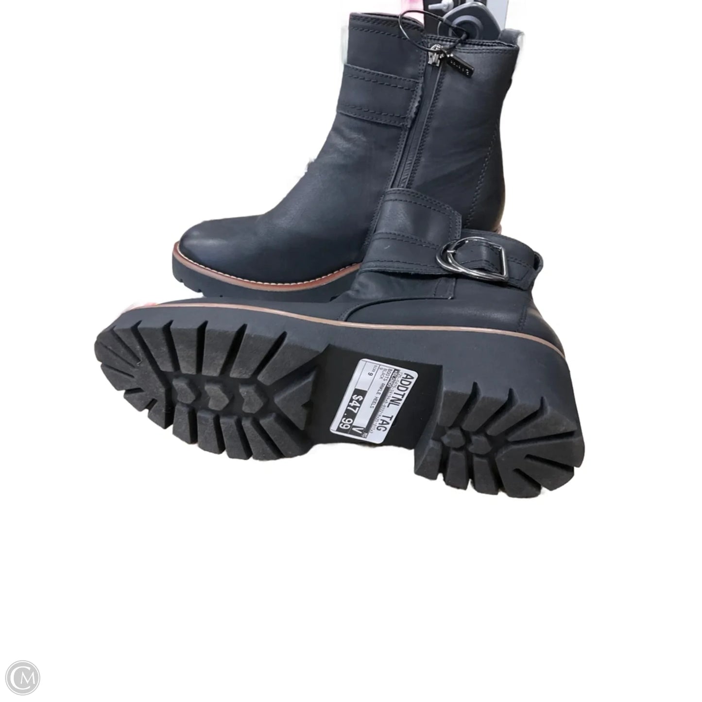 Boots Ankle Heels By Blondo In Black, Size: 9