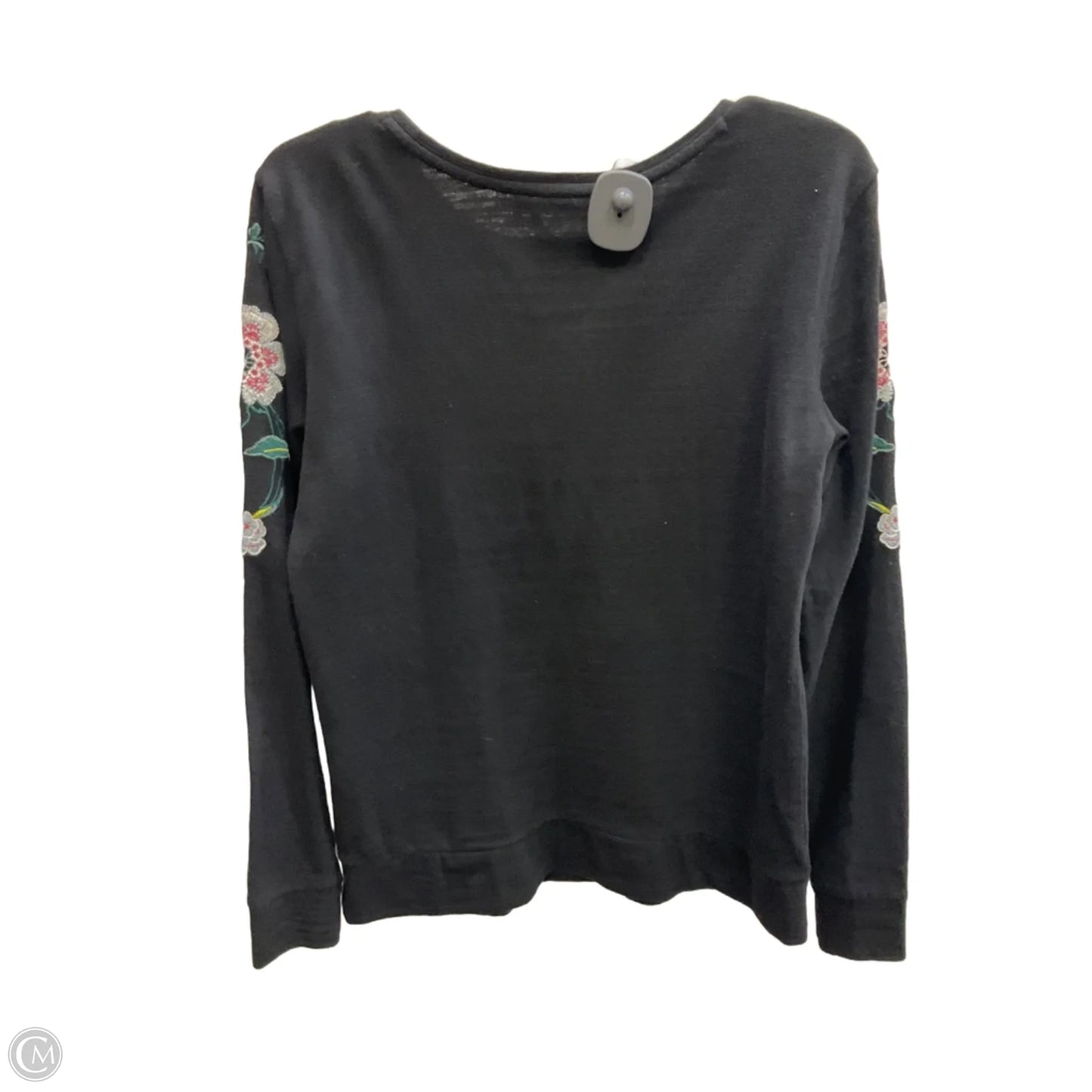 Top Long Sleeve By Loft In Black, Size: S