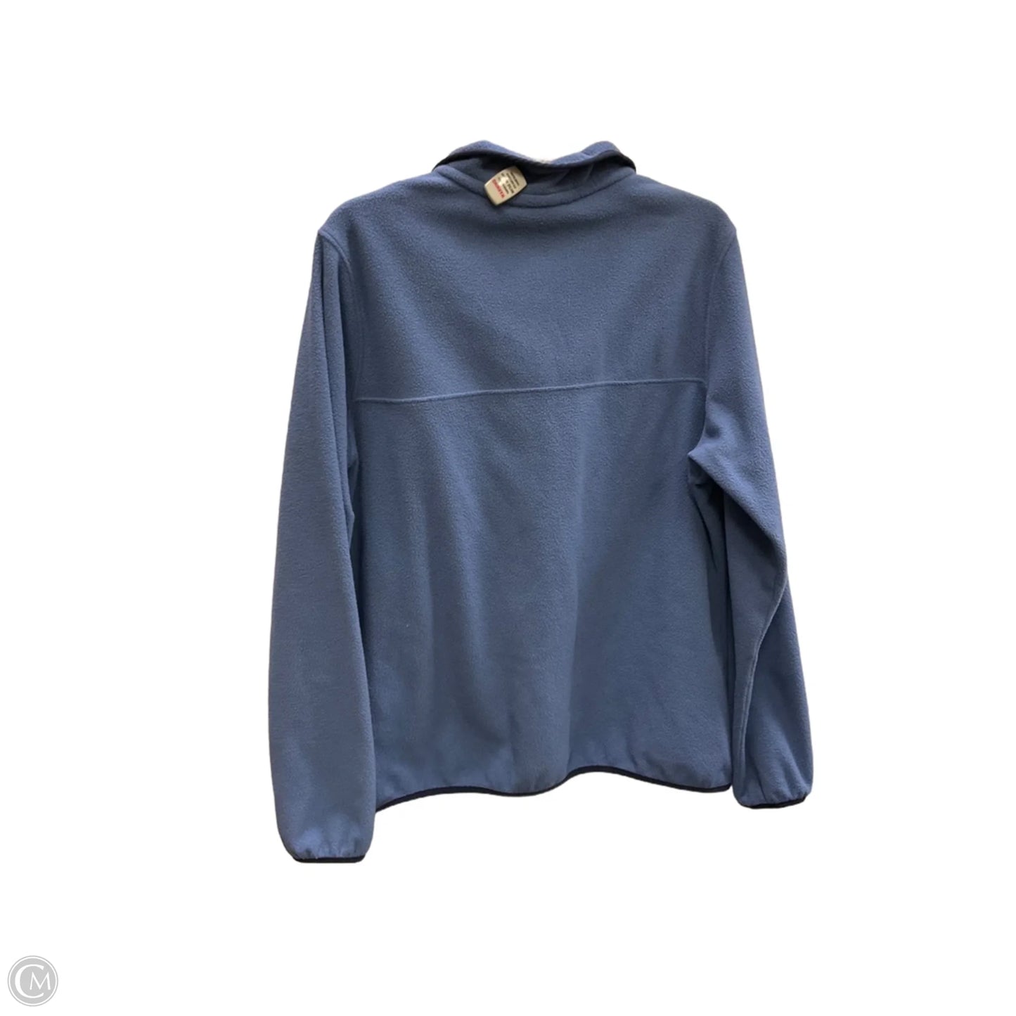Athletic Top Long Sleeve Collar By Patagonia In Blue, Size: Xl
