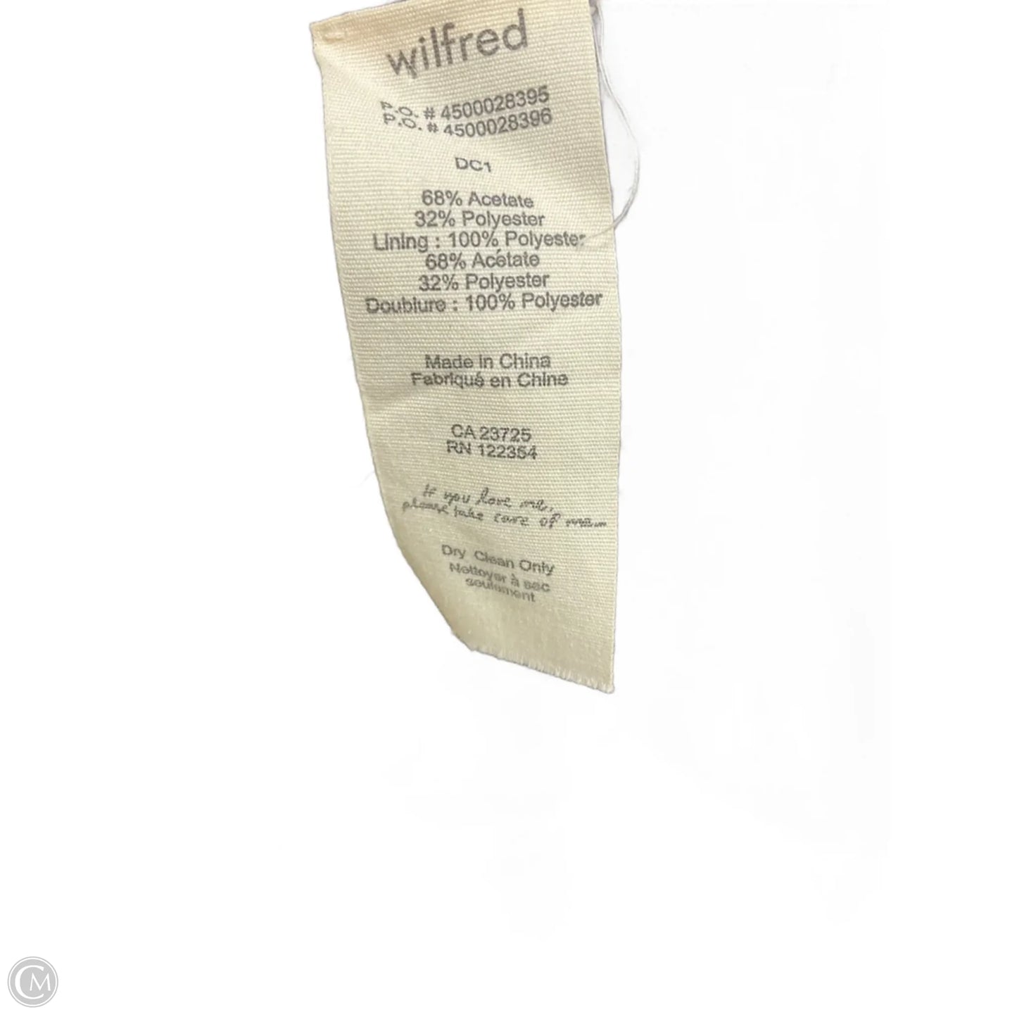 Blazer By Wilfred In Black, Size: L