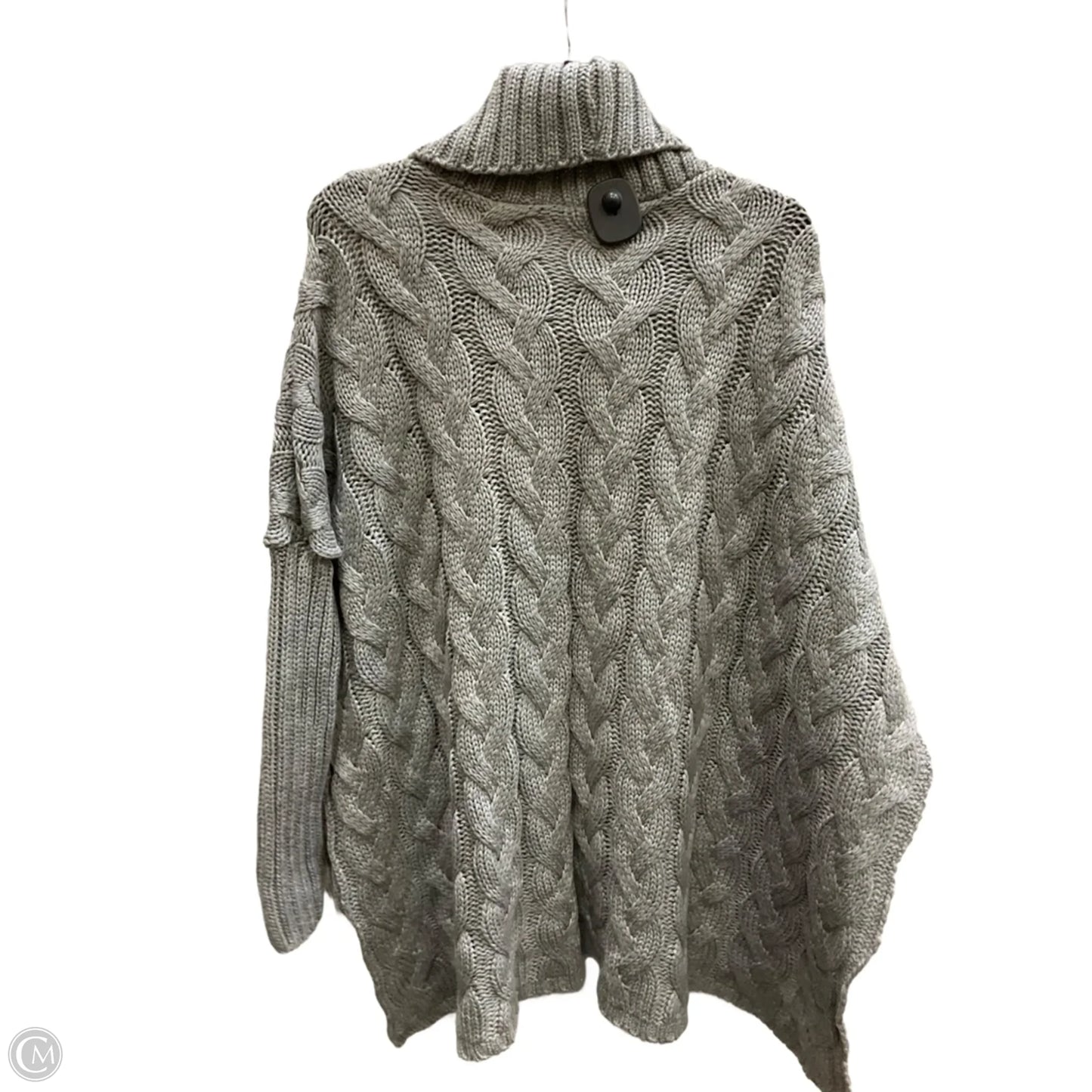 Sweater By Clothes Mentor In Grey, Size: Osfm