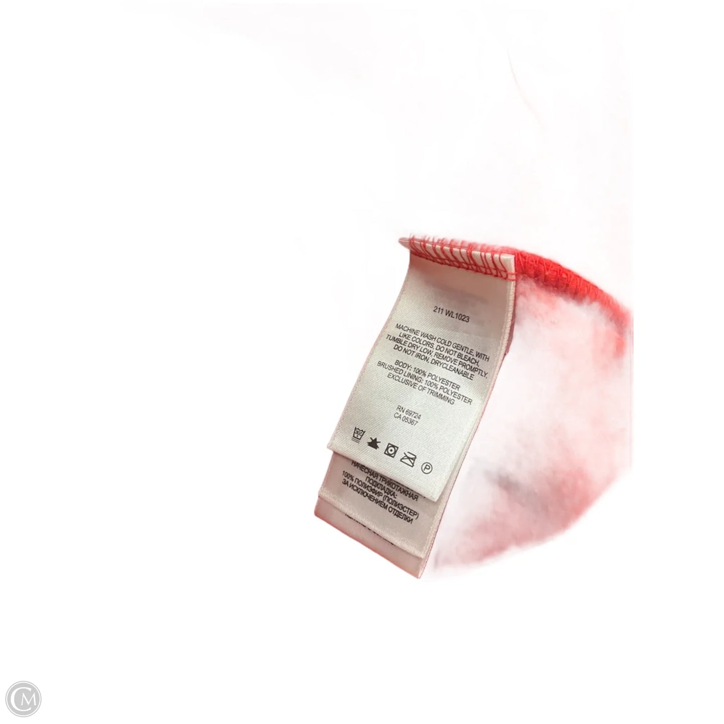 Vest Fleece By Columbia In Orange, Size: L