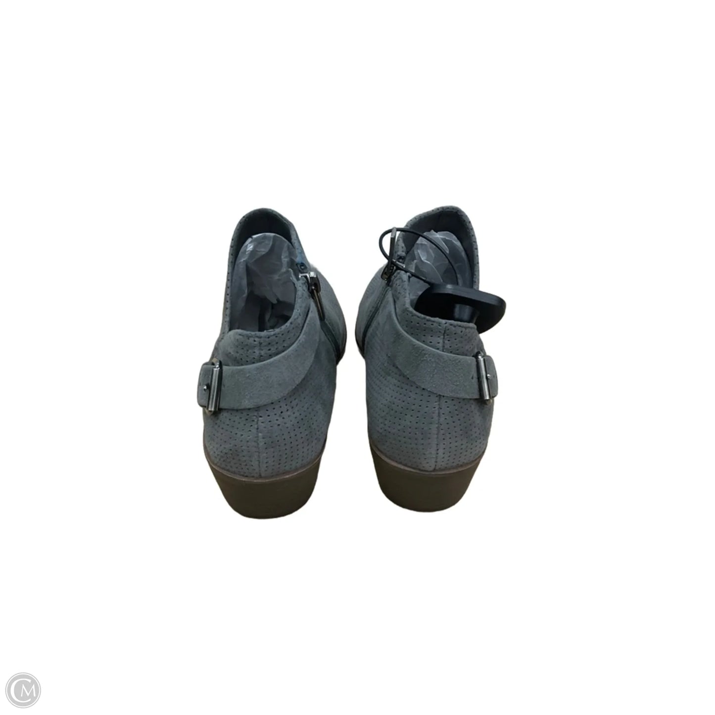 Boots Ankle Heels By Vince Camuto In Grey, Size: 8.5