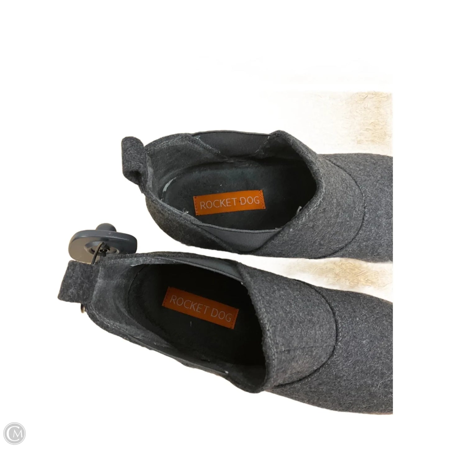 Boots Ankle Flats By Rockport In Grey, Size: 9
