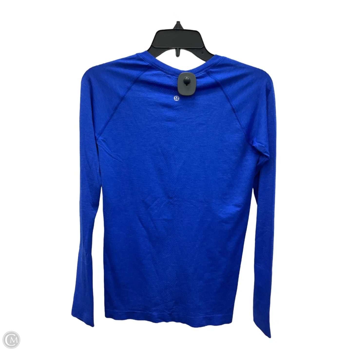 Athletic Top Long Sleeve Crewneck By Lululemon In Blue, Size: 8