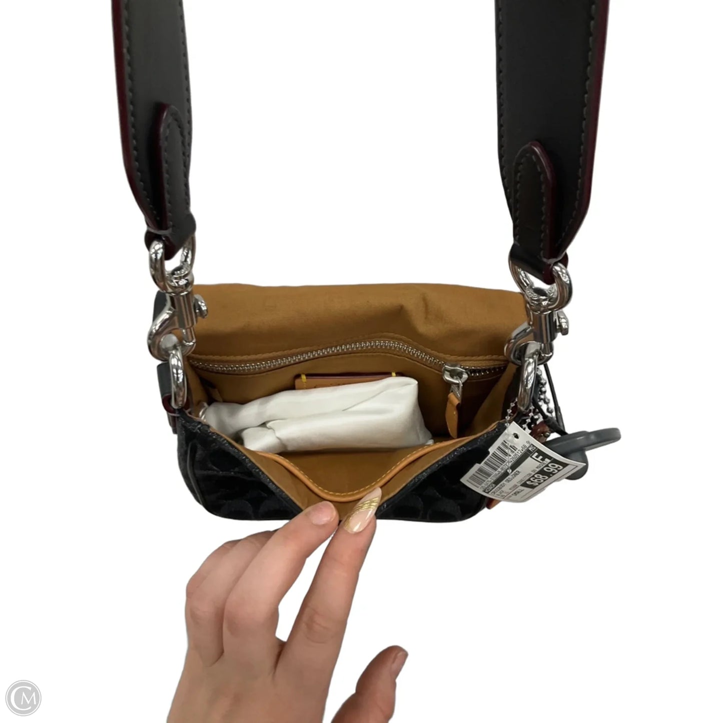 Crossbody Designer By Coach, Size: Small