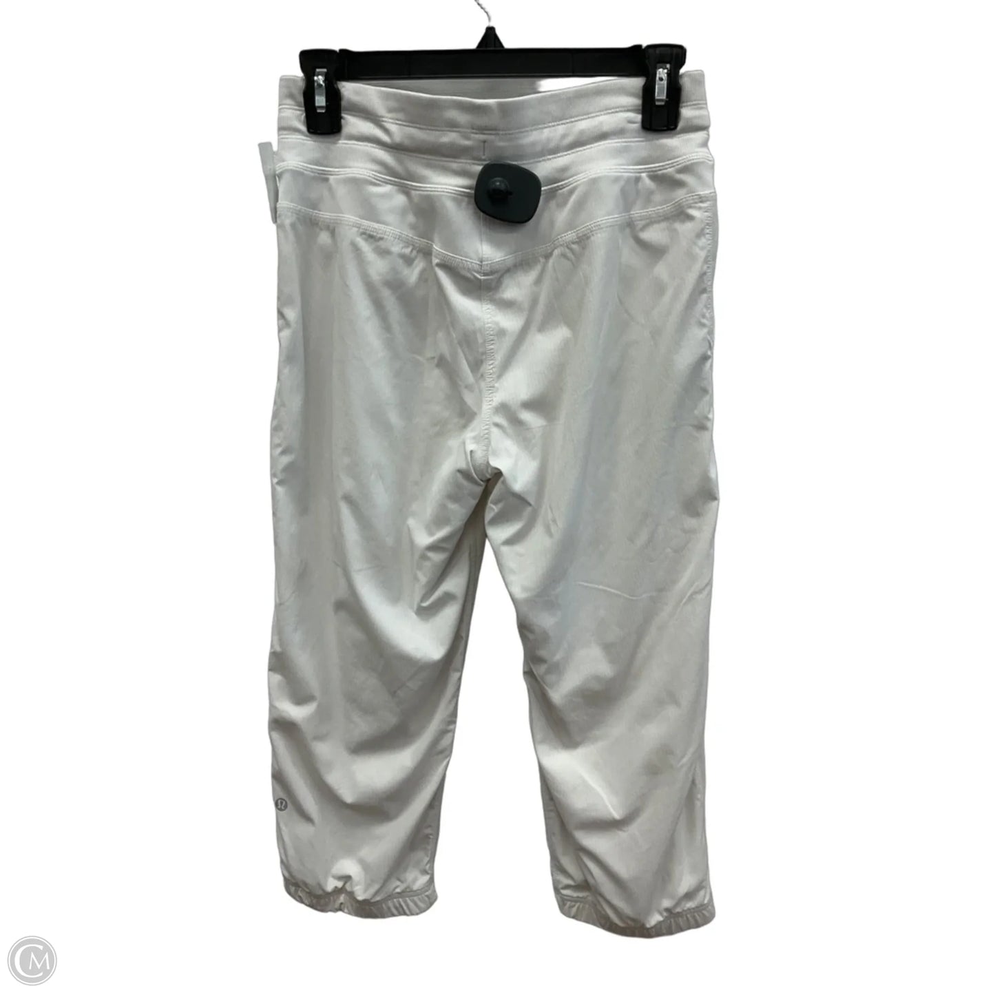 Athletic Capris By Lululemon In White, Size: 6