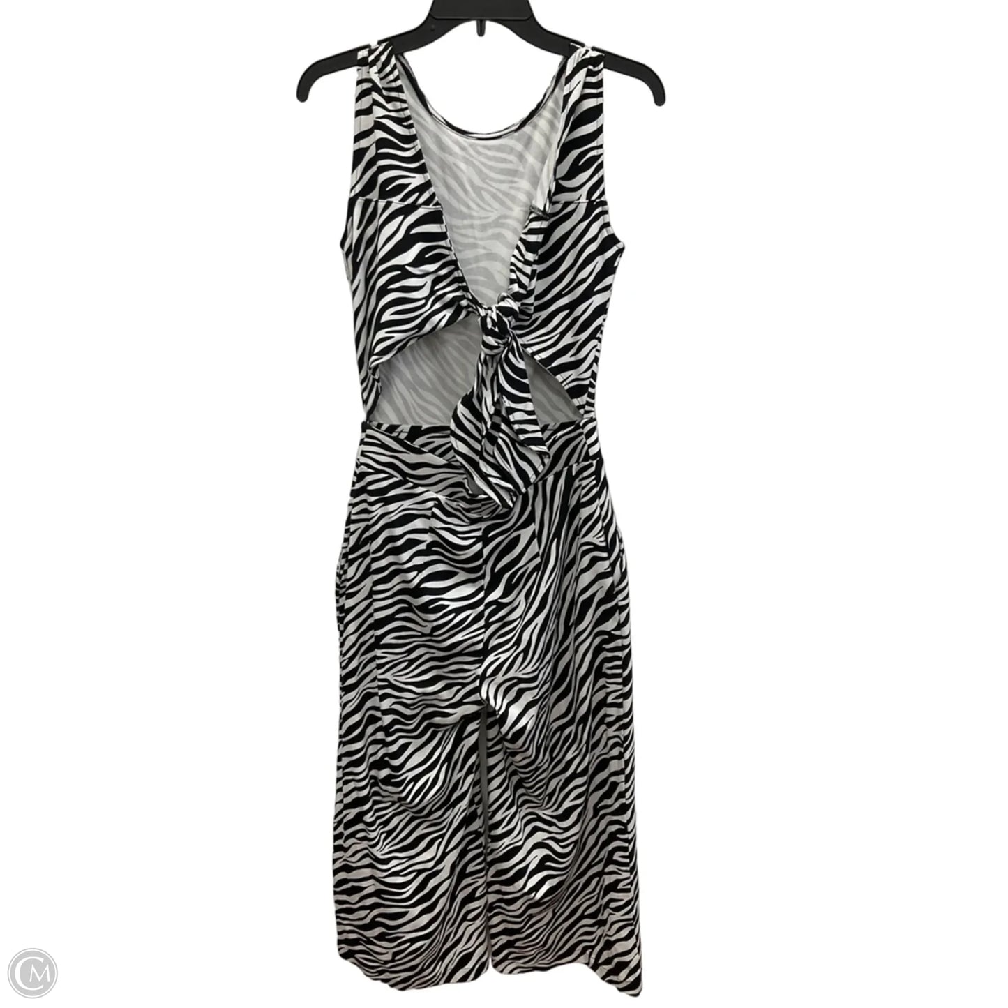 Jumpsuit By New York And Co In Zebra Print, Size: S