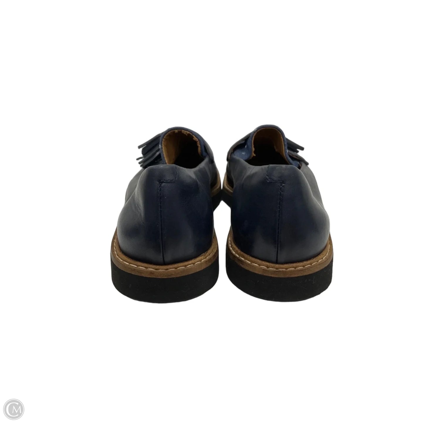 Shoes Flats By Clarks In Blue, Size: 6.5