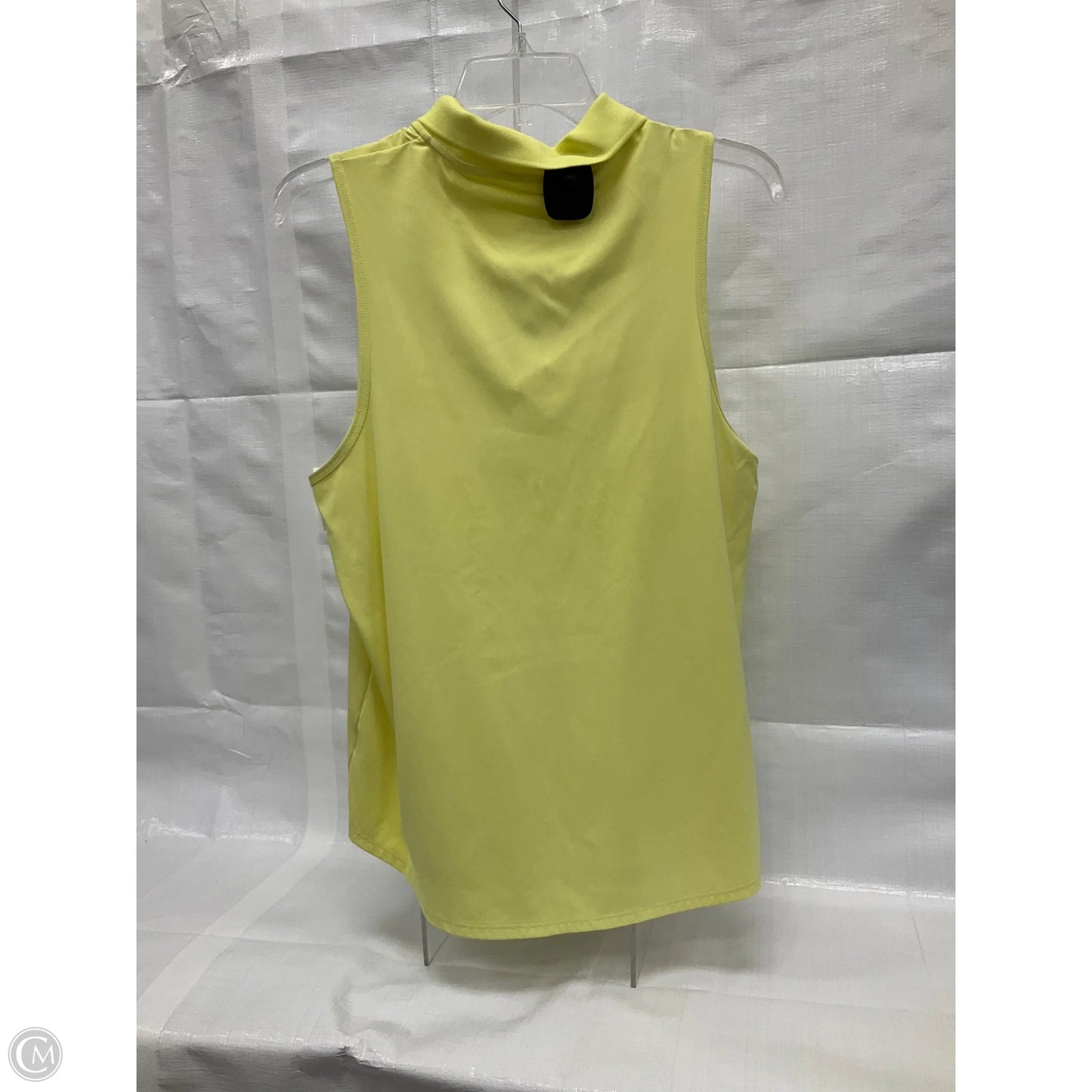 Athletic Tank Top By Mta Pro In Yellow, Size: Xl