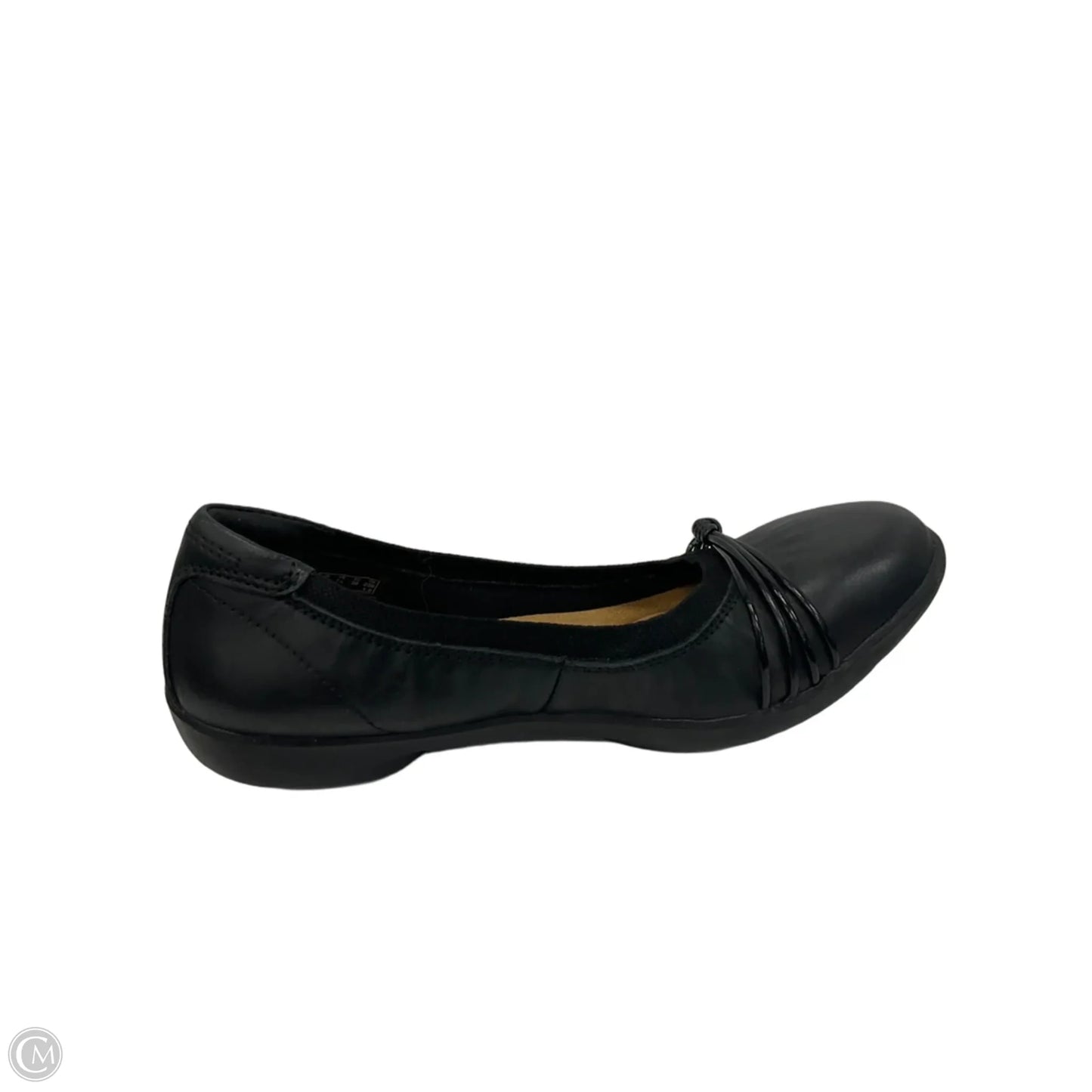 Shoes Flats By Clarks In Black, Size: 7.5