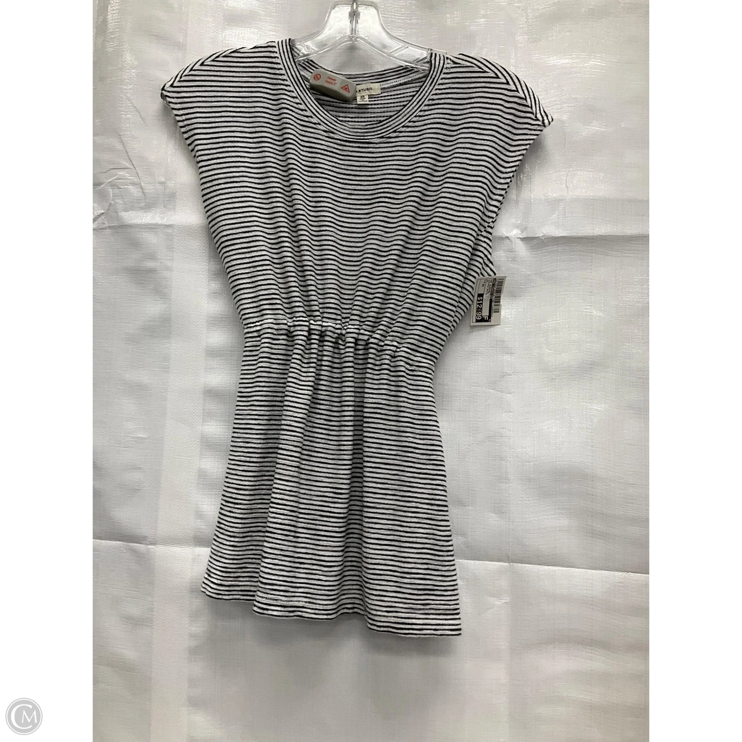 Top Sleeveless By Max Studio In Striped Pattern, Size: Xs