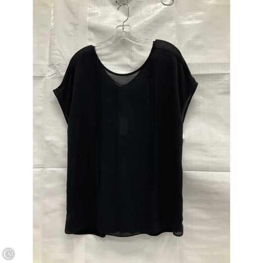 Top Long Sleeve By Loft In Black, Size: S