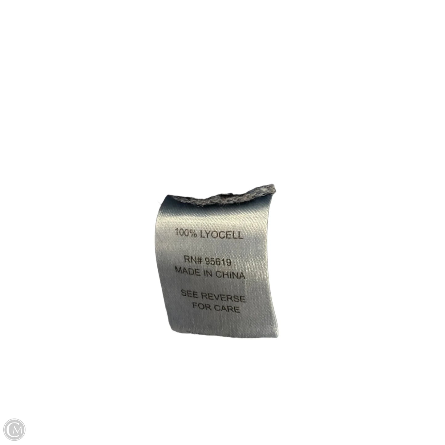 Blouse Long Sleeve By John Paul Richard In Blue, Size: L