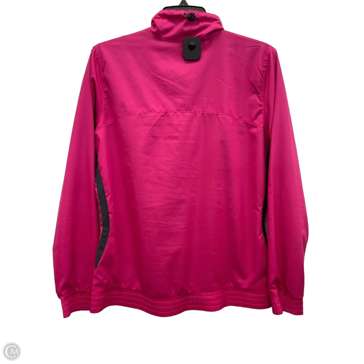 Athletic Jacket By Adidas In Pink, Size: M