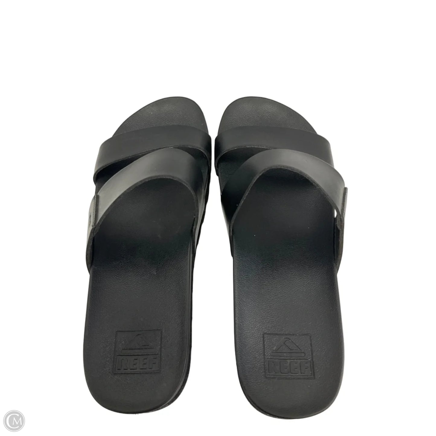 Sandals Flats By Reef In Black, Size: 9