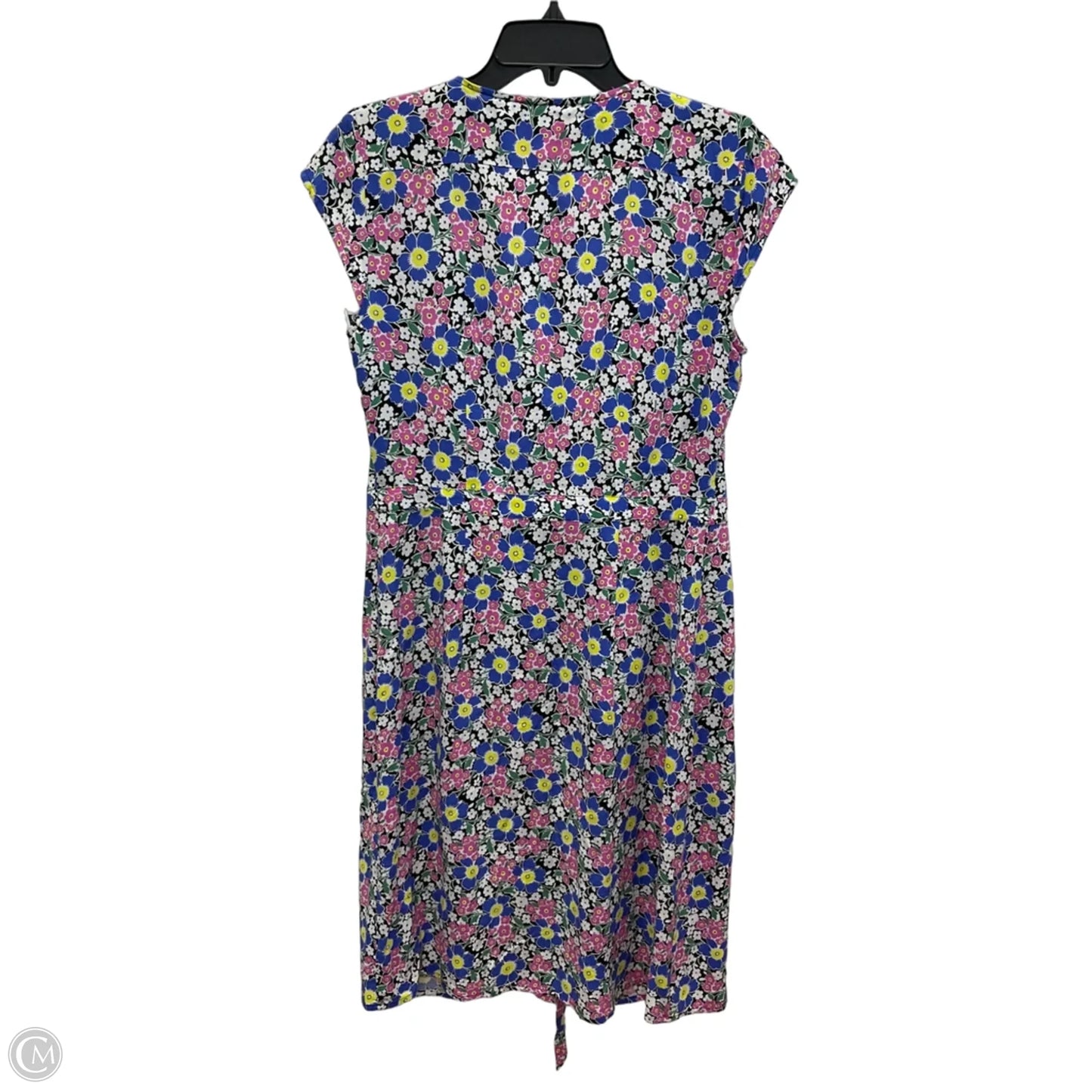 Dress Casual Midi By J. Crew In Blue & Purple, Size: Xs