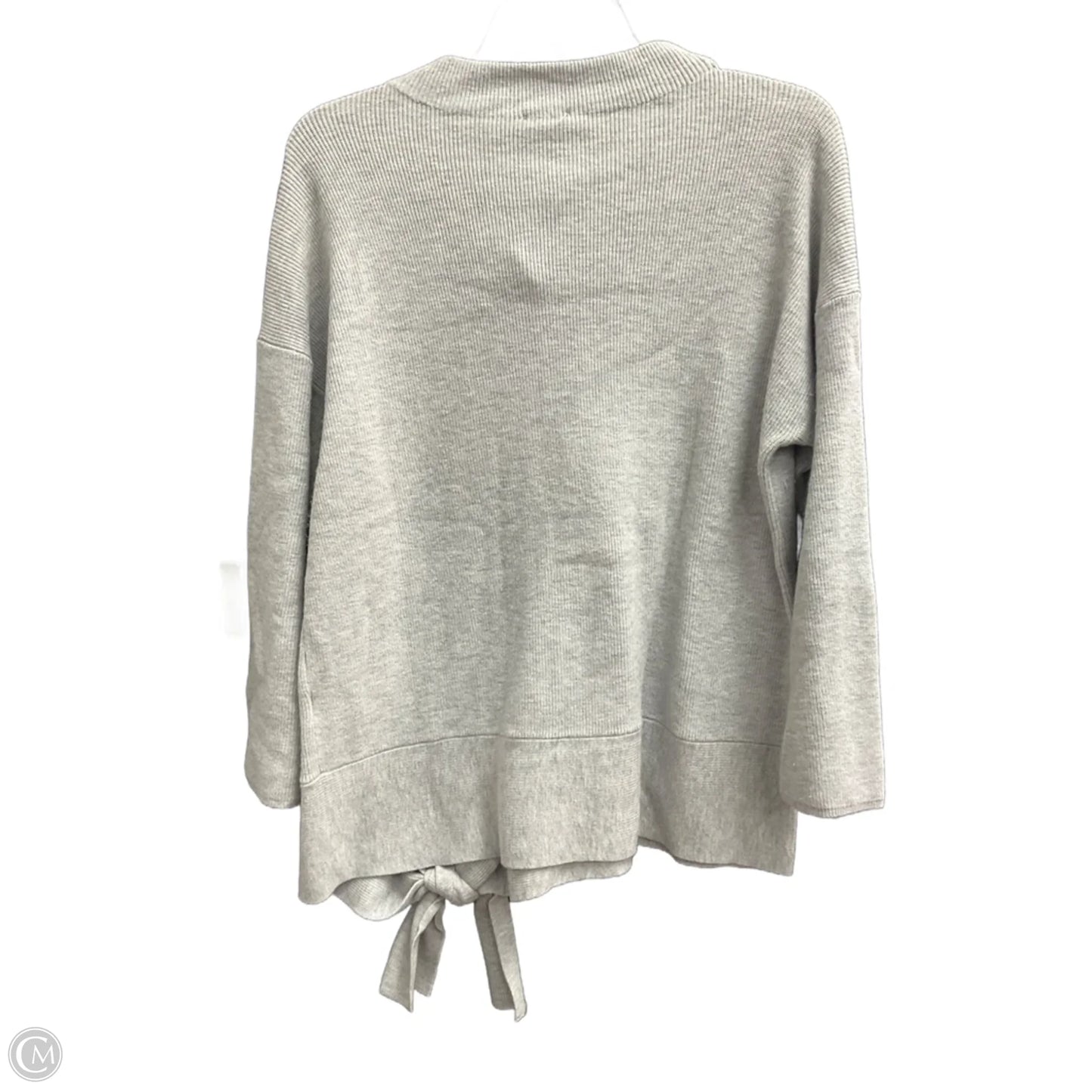 Sweater By Chicos In Grey, Size: M