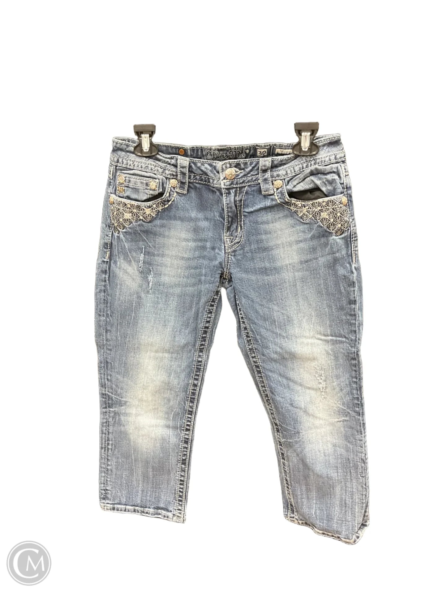Jeans Cropped By Miss Me Size: 10