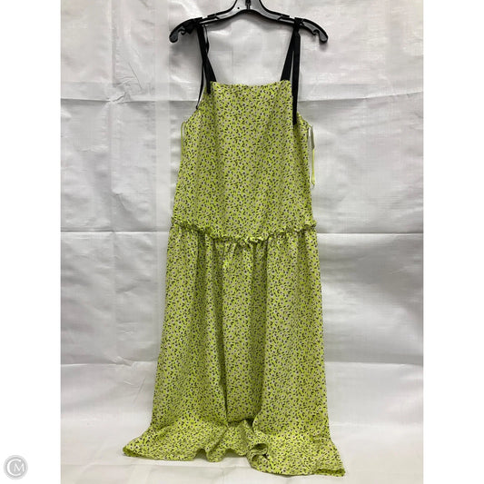 Dress Casual Midi By Top Shop In Floral Print, Size: Xs