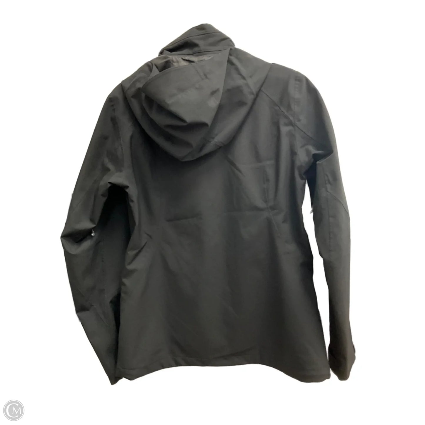 Jacket Windbreaker By Eddie Bauer In Black, Size: Xs