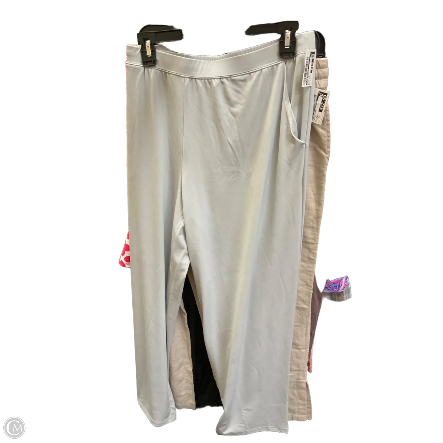 Pants Lounge By H For Halston In Grey, Size: L