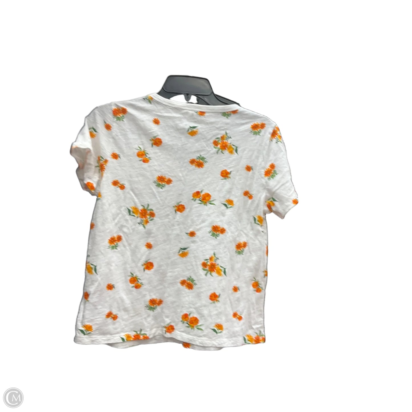 Top Short Sleeve By Old Navy In Floral Print, Size: S