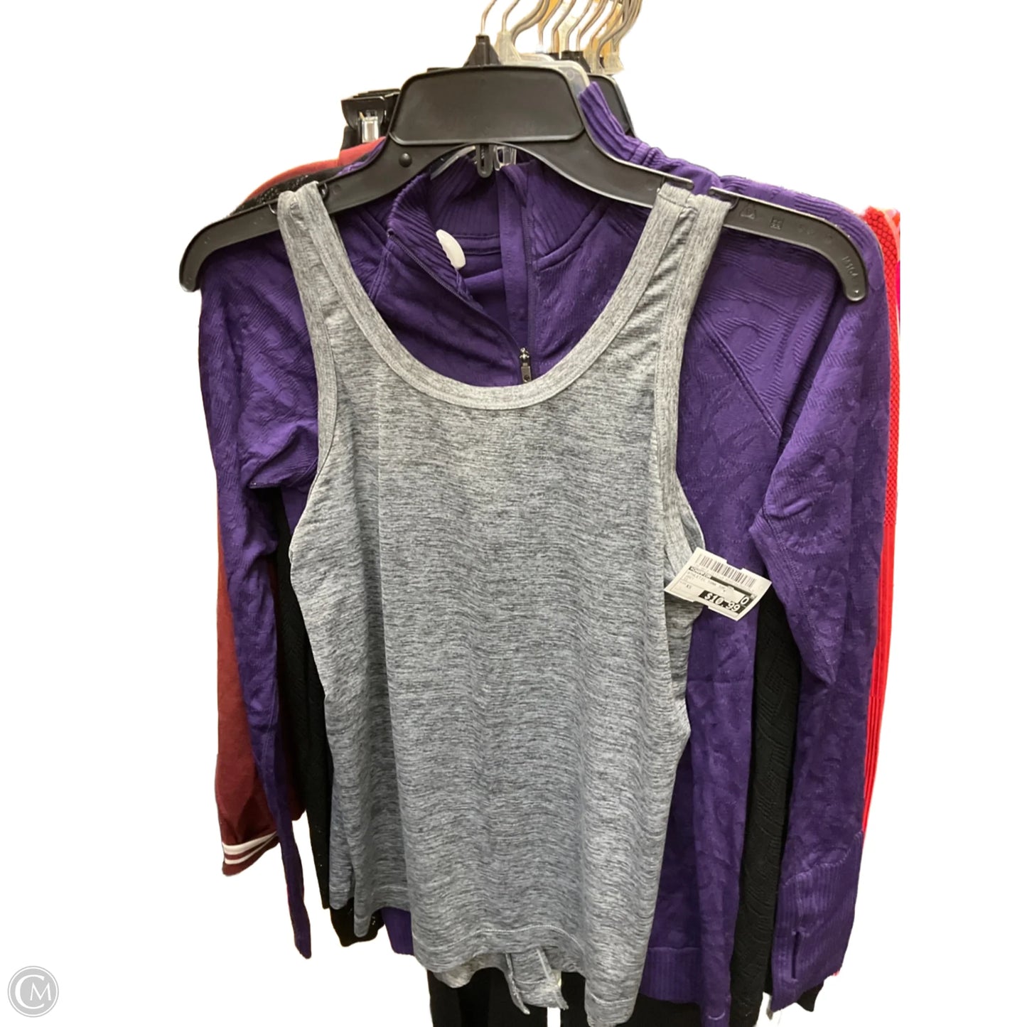 Athletic Tank Top By Champion In Grey, Size: Xs