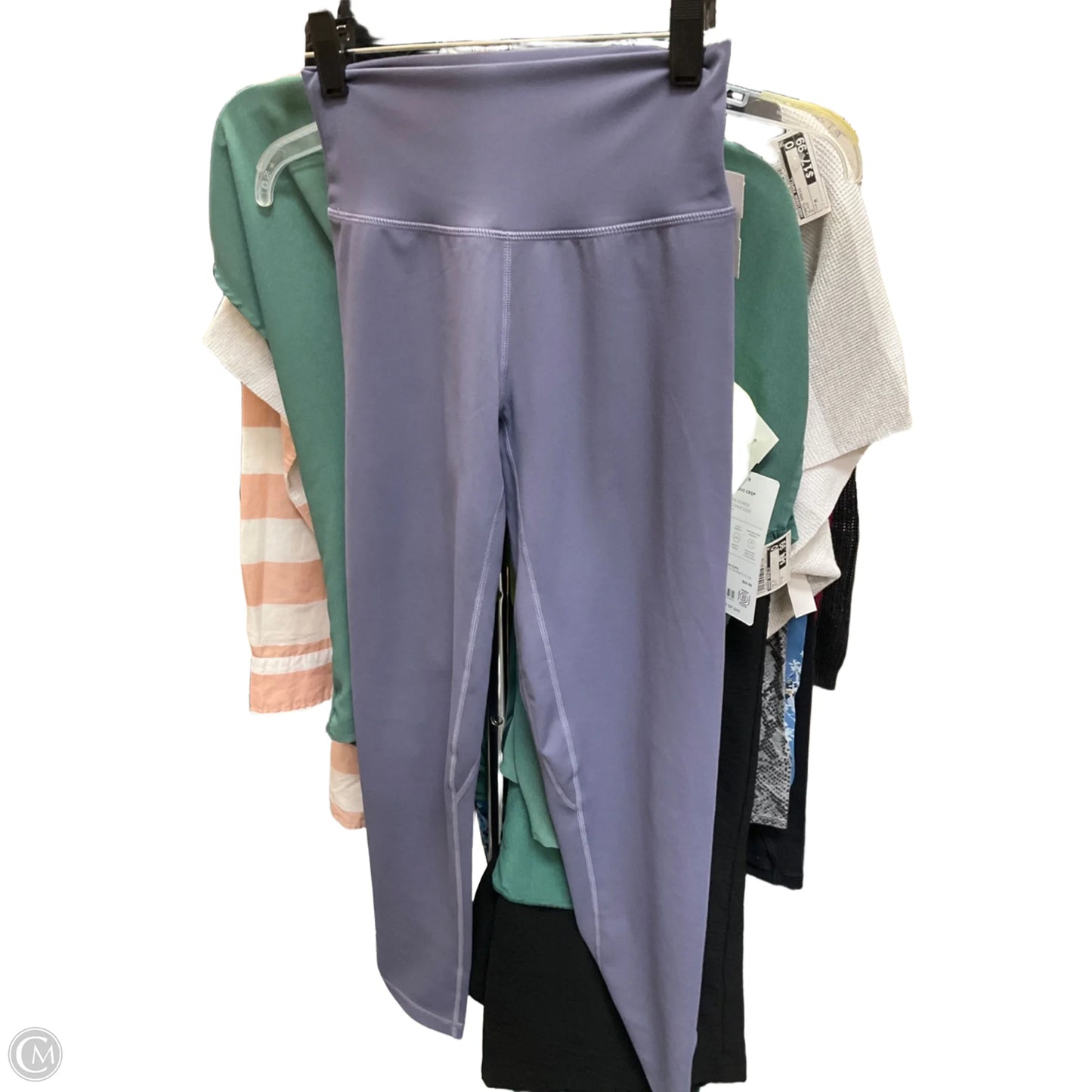 Athletic Leggings By Cmb In Purple, Size: M