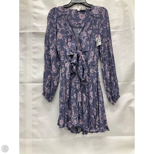 Dress Casual Short By Kivari In Purple, Size: S