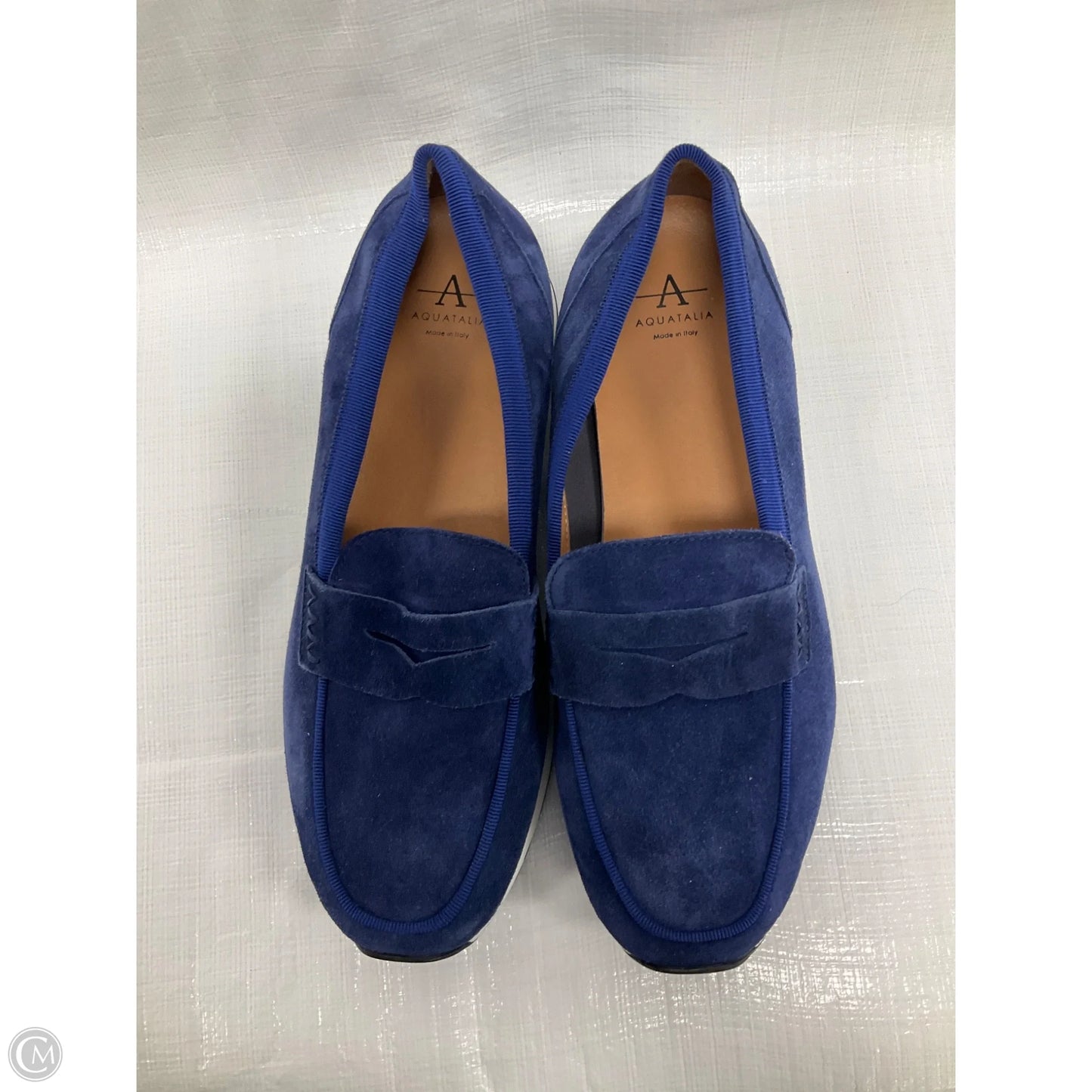 Shoes Flats By Aquatalia In Blue, Size: 7.5