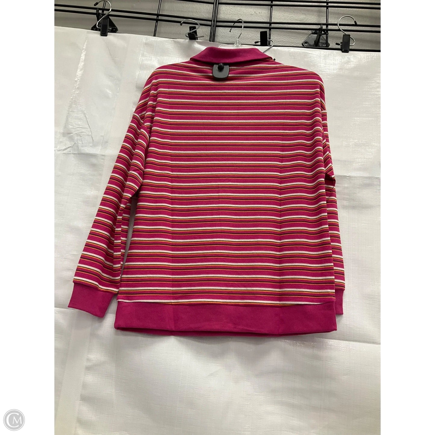 Top Long Sleeve By Clothes Mentor In Striped Pattern, Size: S