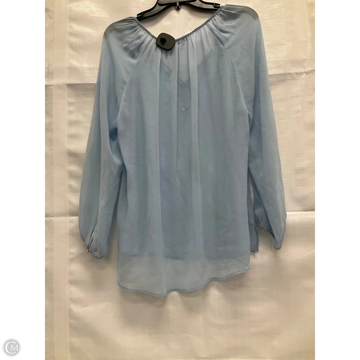 Top Long Sleeve By Calypso St Barth In Blue, Size: M