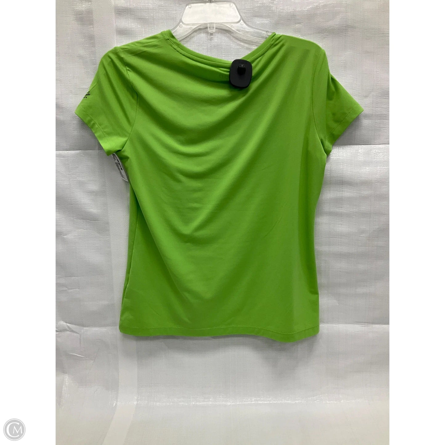 Athletic Top Short Sleeve By Izod In Green, Size: S