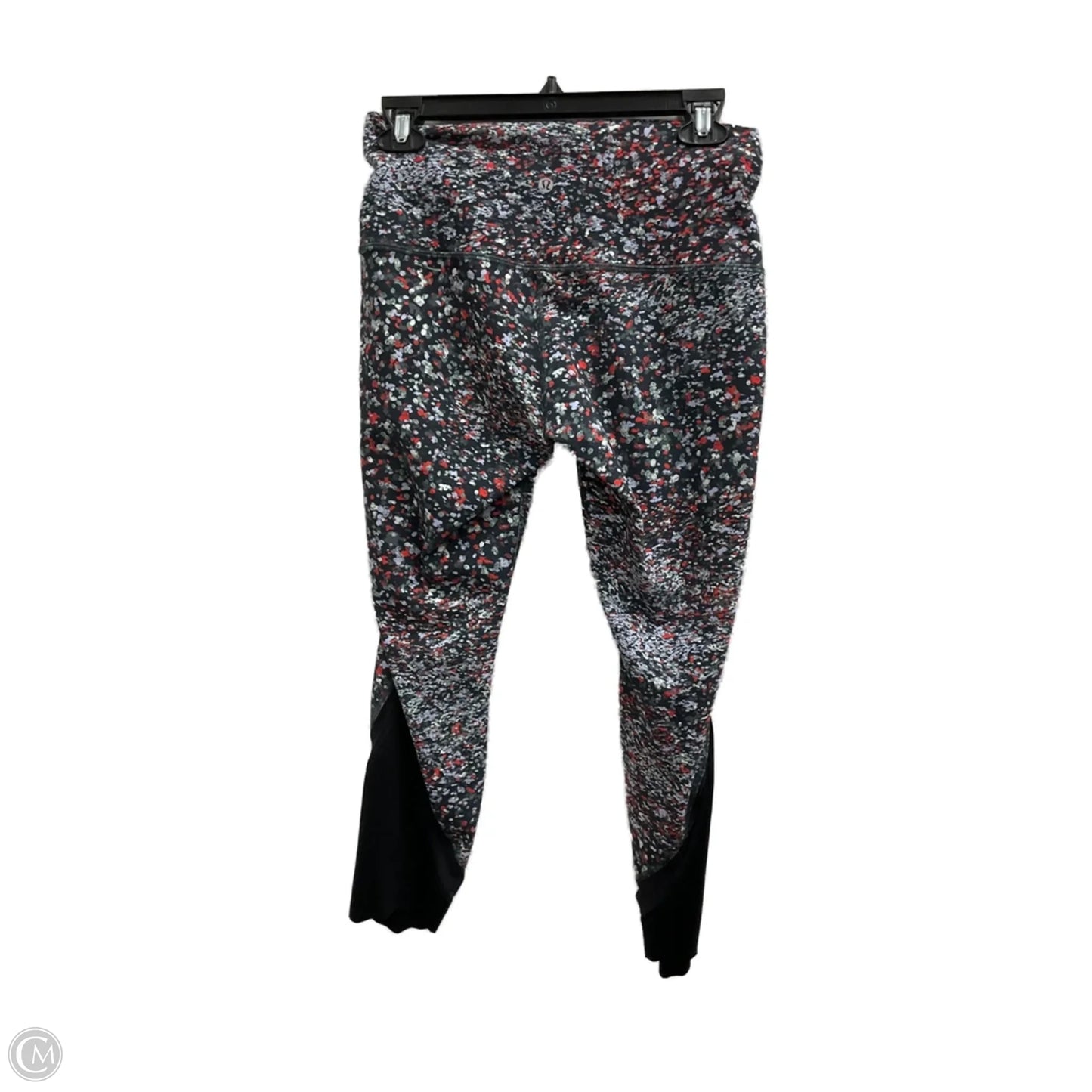 Athletic Capris By Lululemon In Floral Print, Size: 8