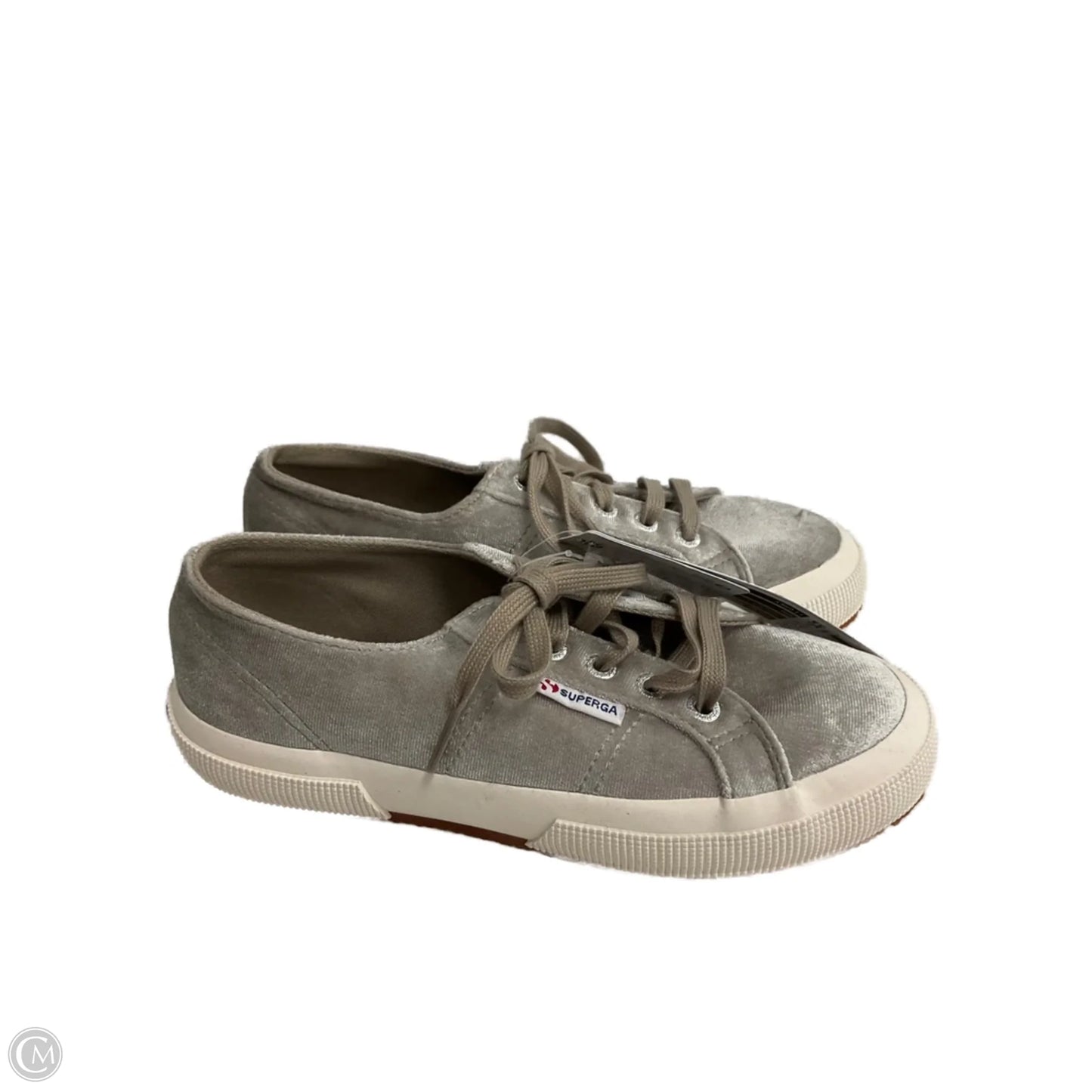 Shoes Sneakers By Superga In Taupe, Size: 6