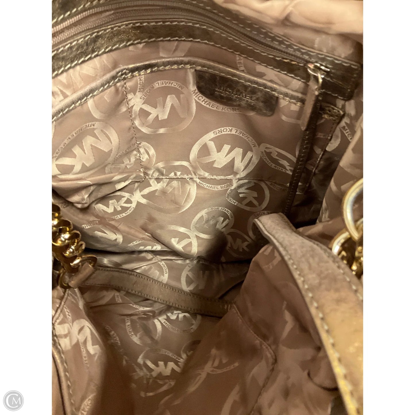 Handbag Designer By Michael Kors, Size: Large