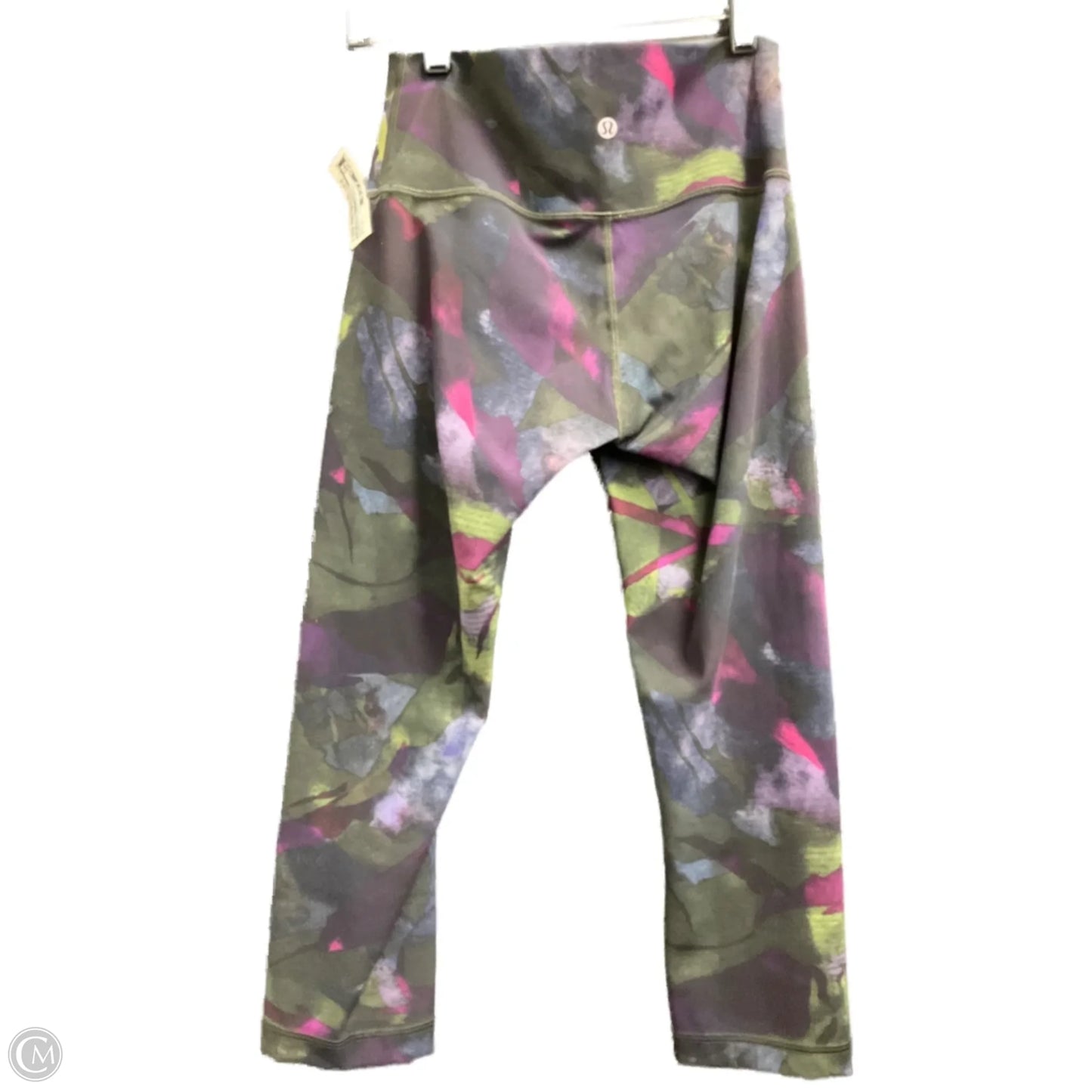 Athletic Capris By Lululemon In Multi-colored, Size: 6