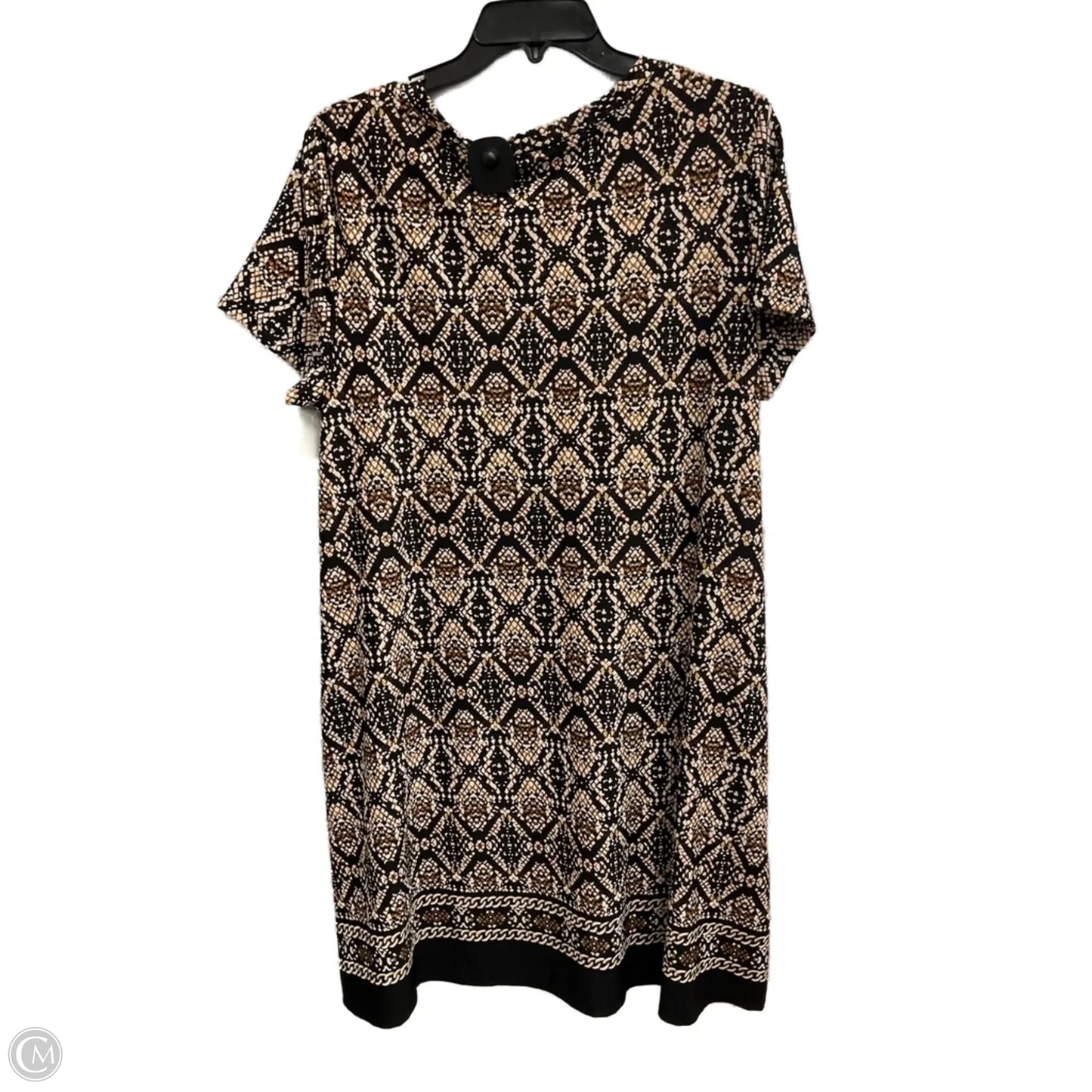 Dress Casual Short By Apt 9 In Animal Print, Size: L