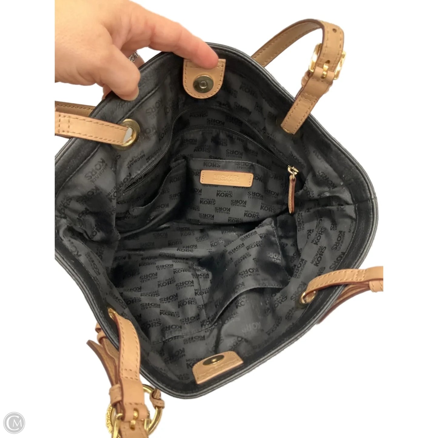 Handbag Designer By Michael Kors, Size: Small