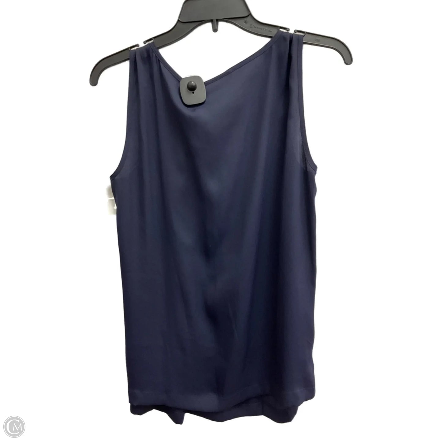 Top Sleeveless By Loft In Navy, Size: S