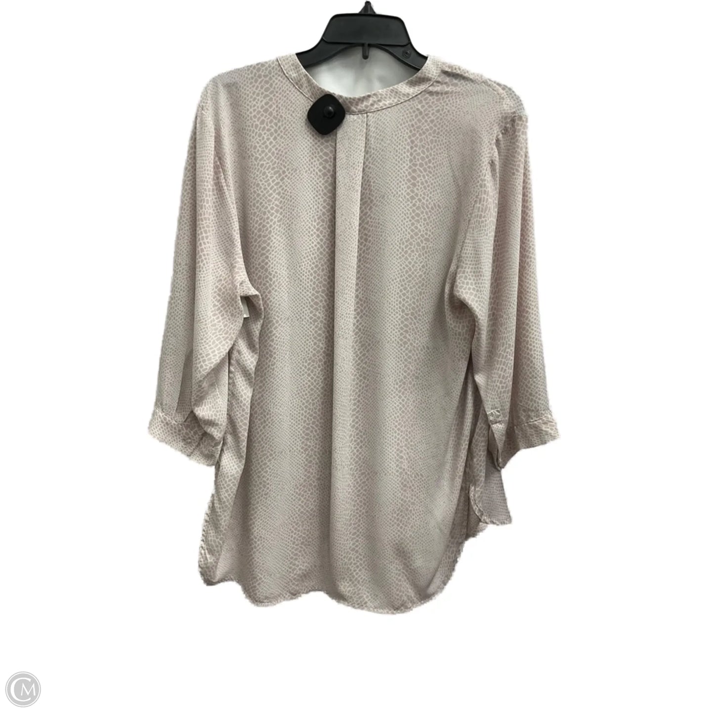 Top 3/4 Sleeve By Jones And Co In Pink, Size: 1x