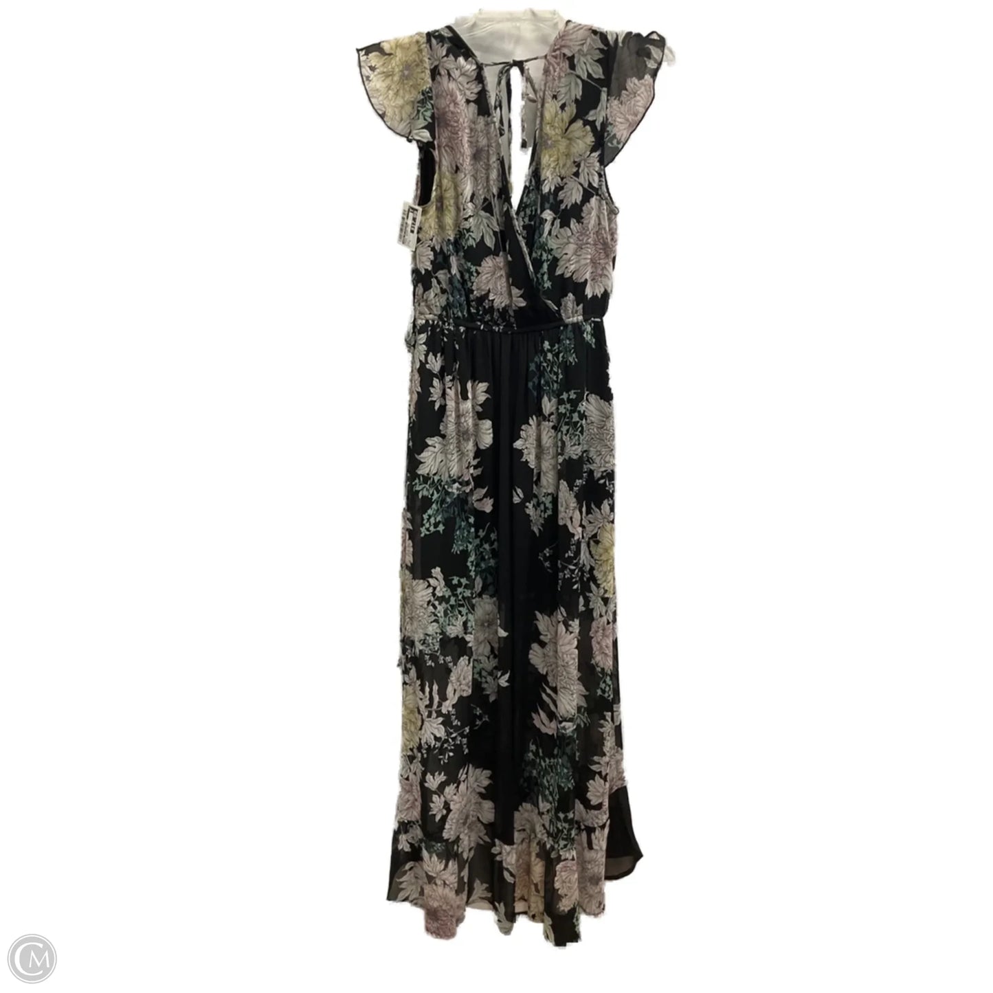Dress Casual Maxi By Band Of Gypsies In Floral Print, Size: M