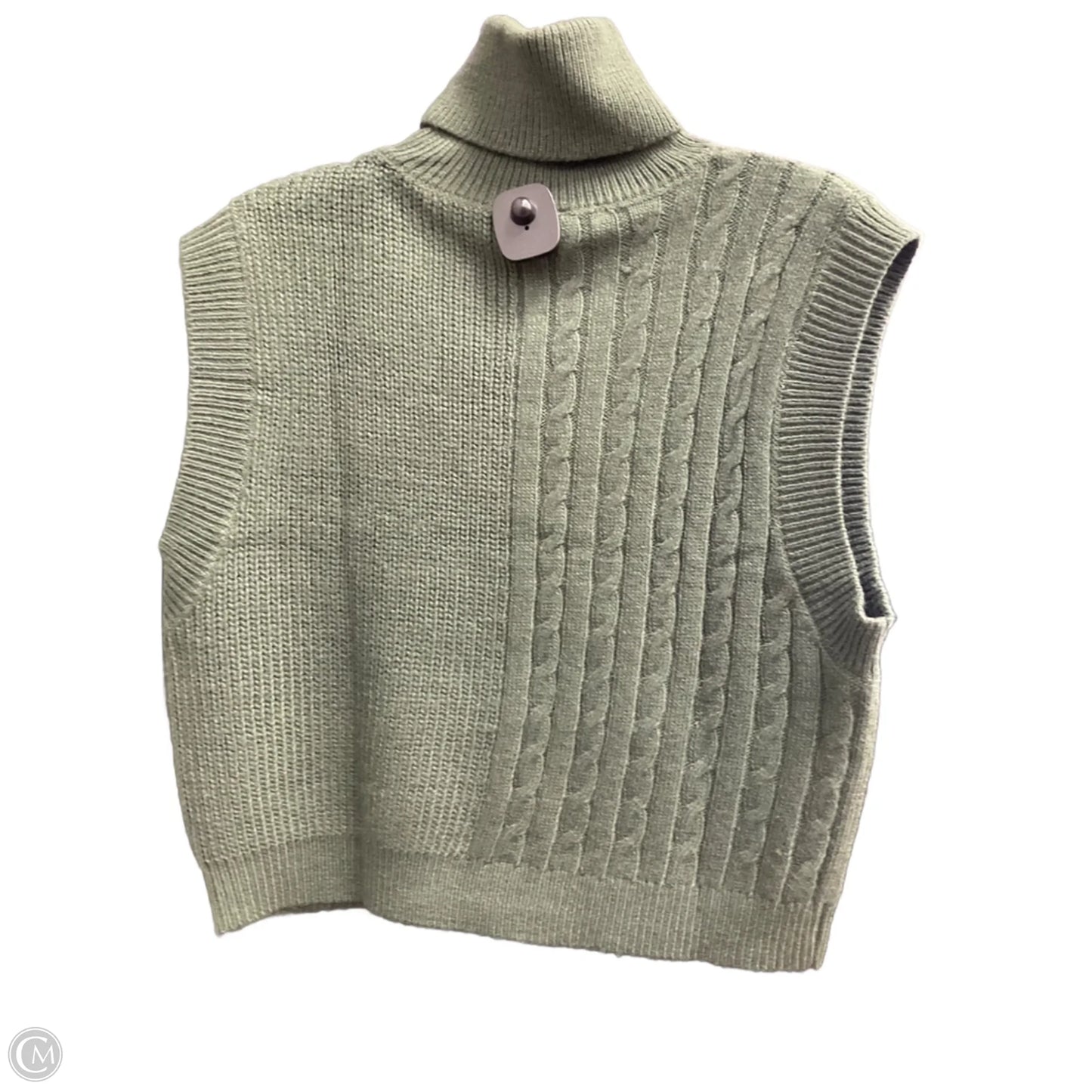 Top Sleeveless By Le Lis In Green, Size: S