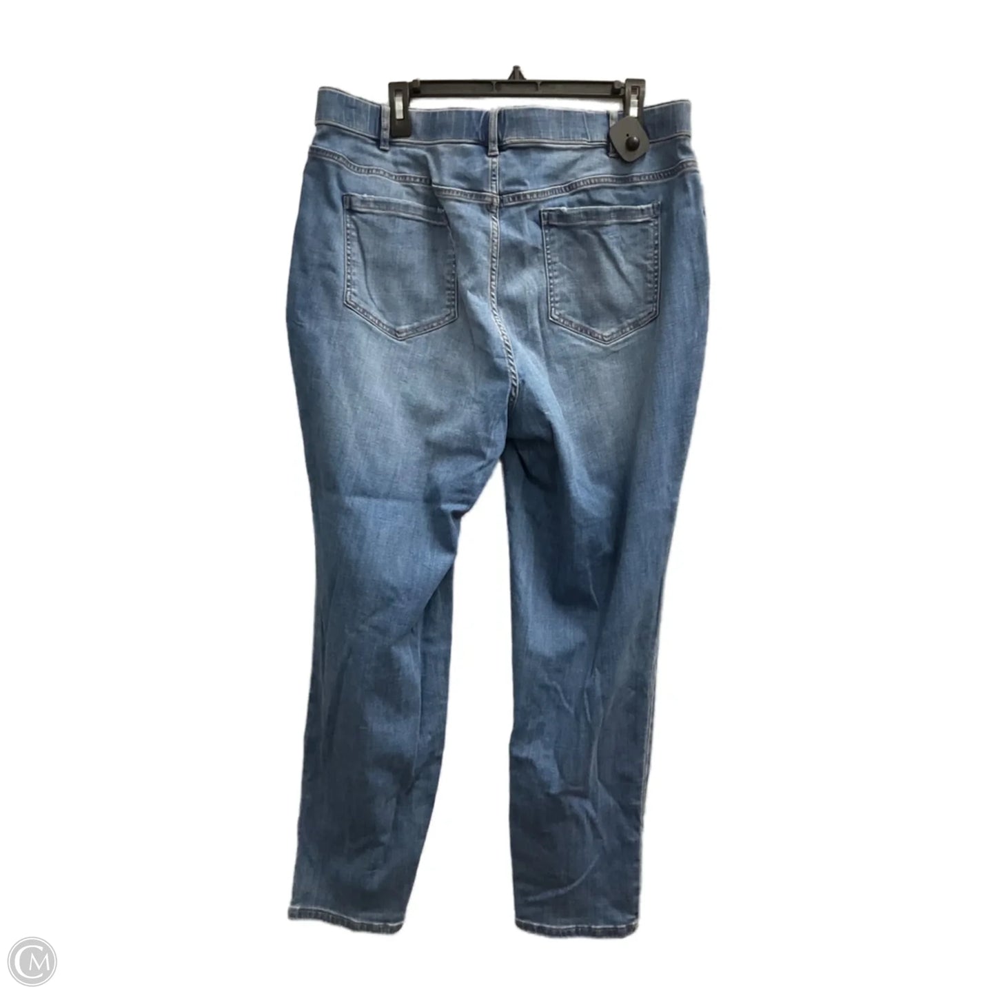 Jeans Straight By J. Jill In Blue Denim, Size: 18