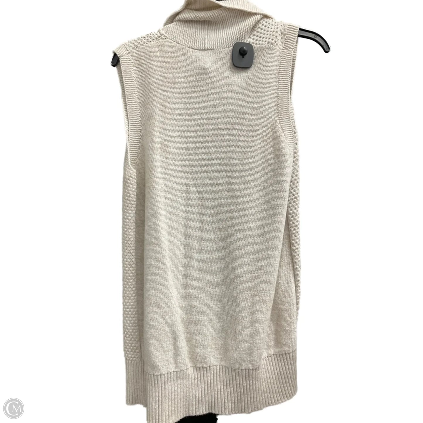 Cardigan By Gap In Cream, Size: M