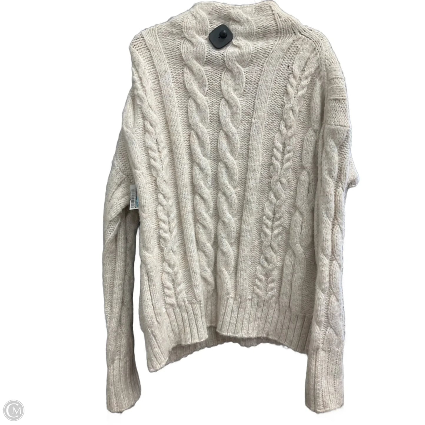 Sweater By Karen Kane In Cream, Size: L