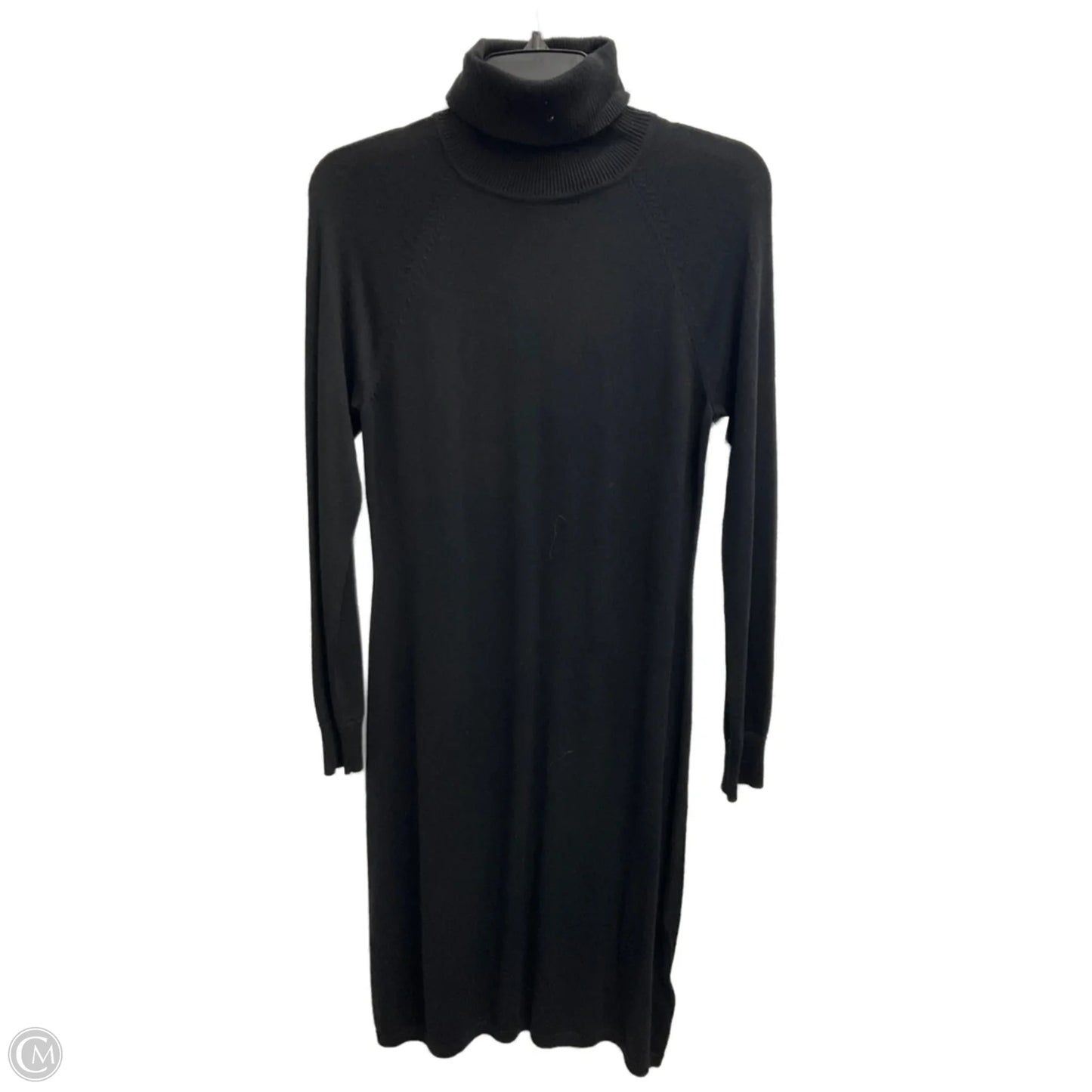 Dress Sweater By Chaps In Black, Size: S