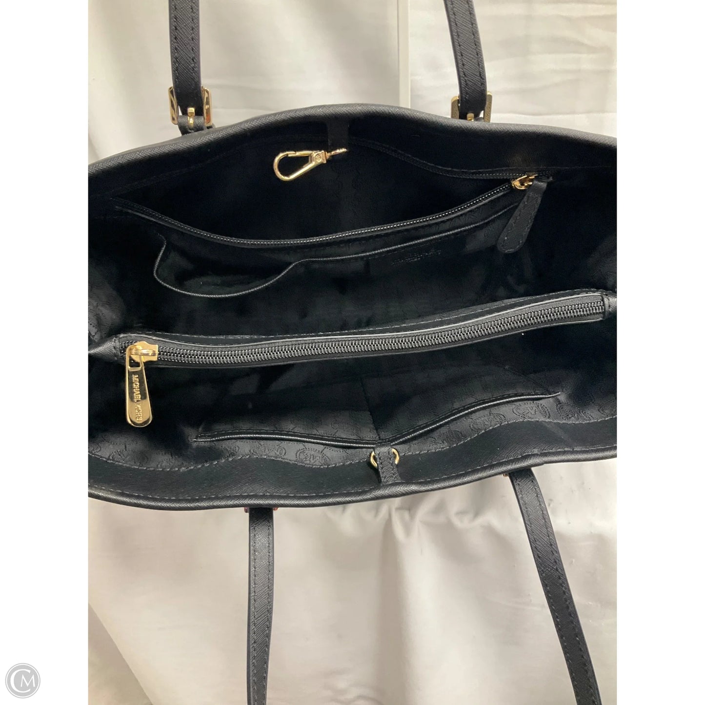 Handbag Leather By Michael By Michael Kors, Size: Medium